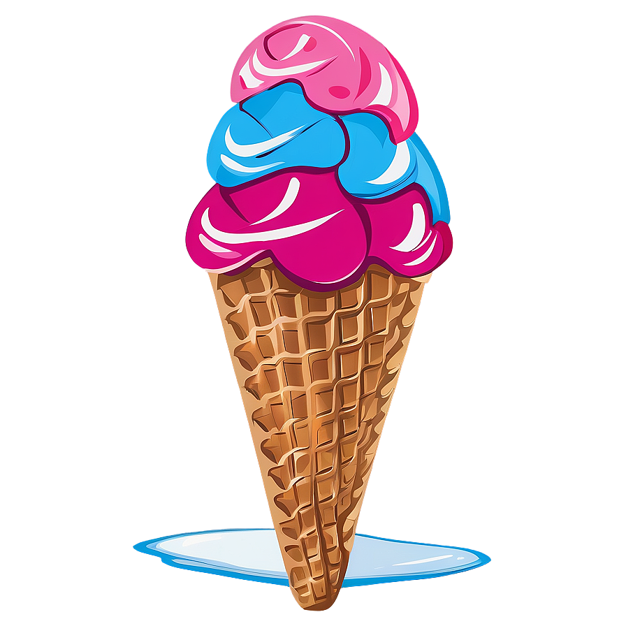 Ice Cream Cone Outline Png Sub