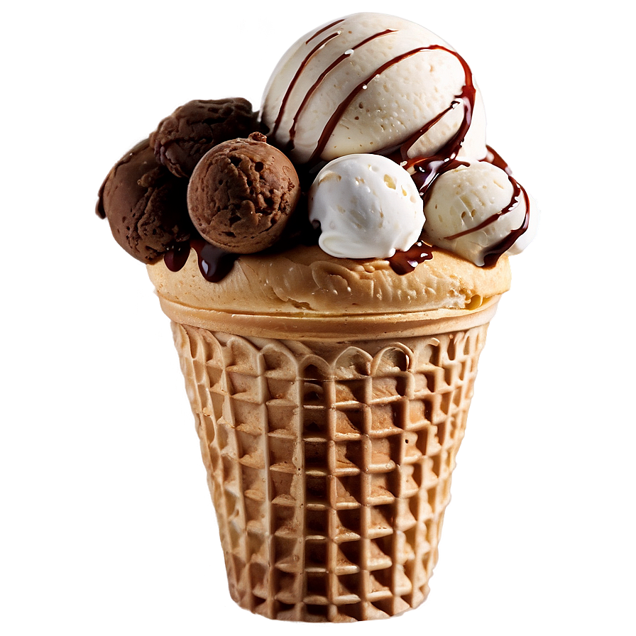 Ice Cream Cone Png Iid