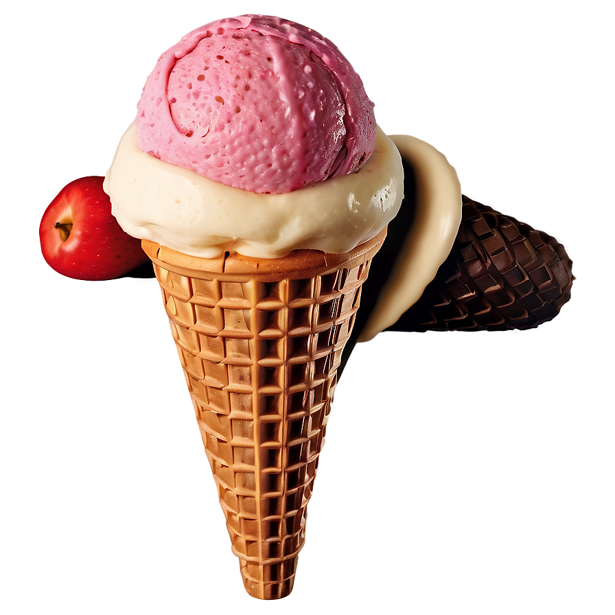 Ice Cream Cone Set Png 16