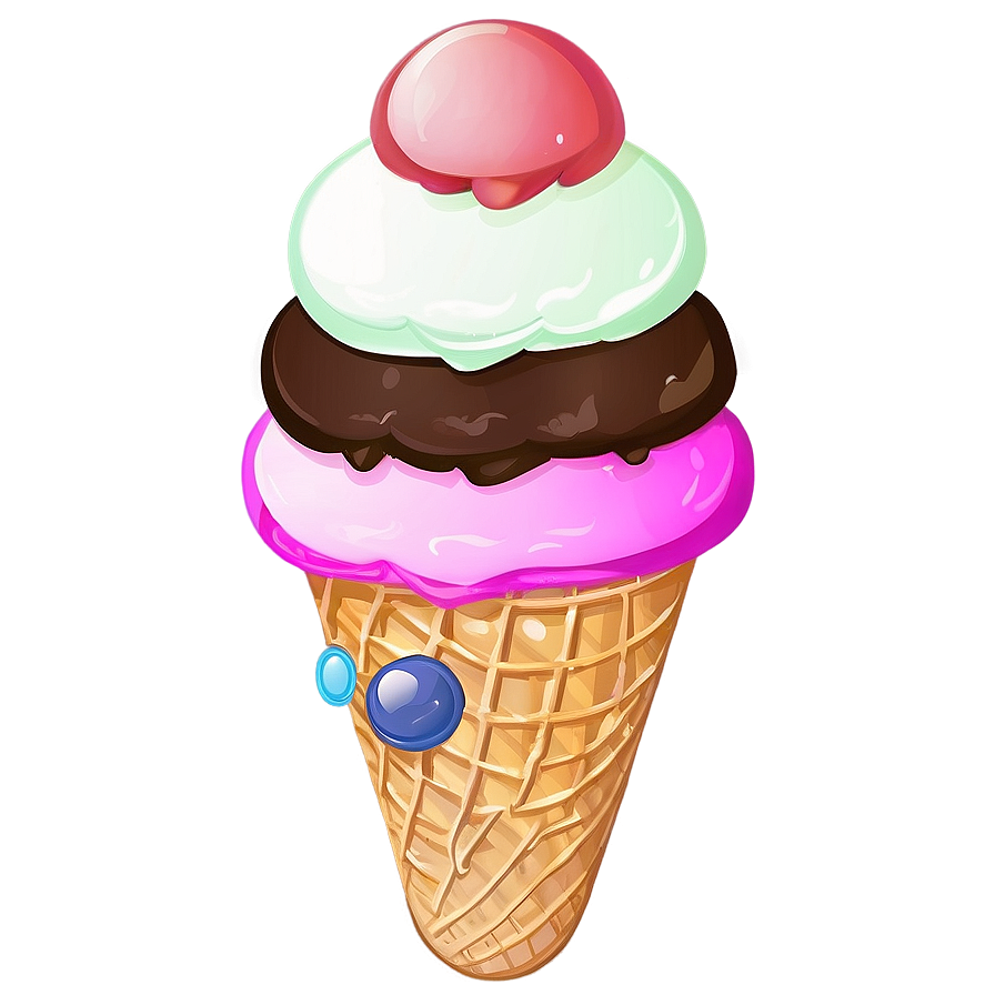 Ice Cream Cone Sketch Png Qui9