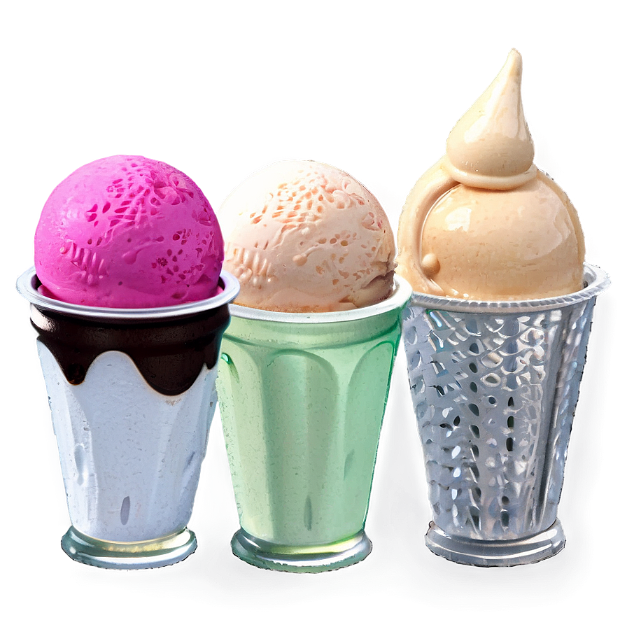 Ice Cream Cup Assortment Png 35