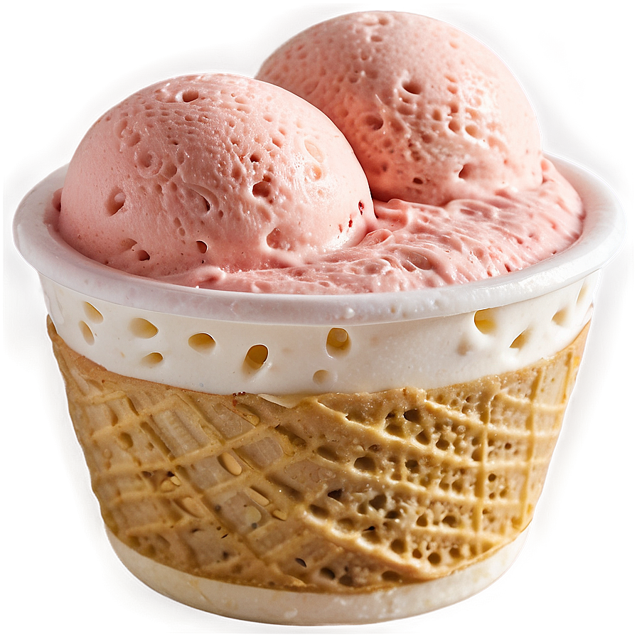 Ice Cream Cup Dessert Png 06262024