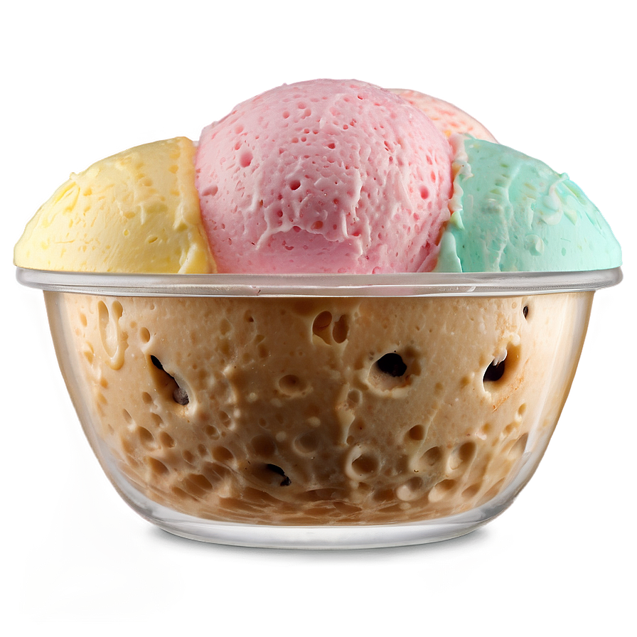 Ice Cream Cup With Spoon Png Utw