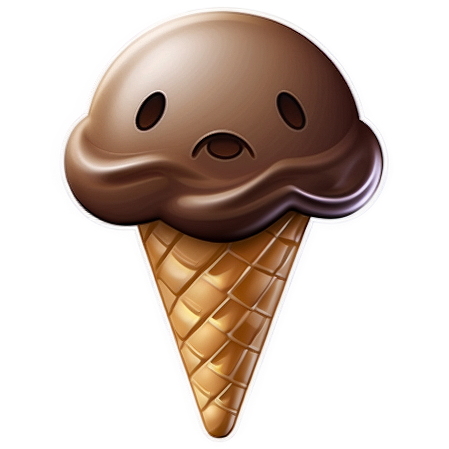 Ice Cream Emoji Png 37