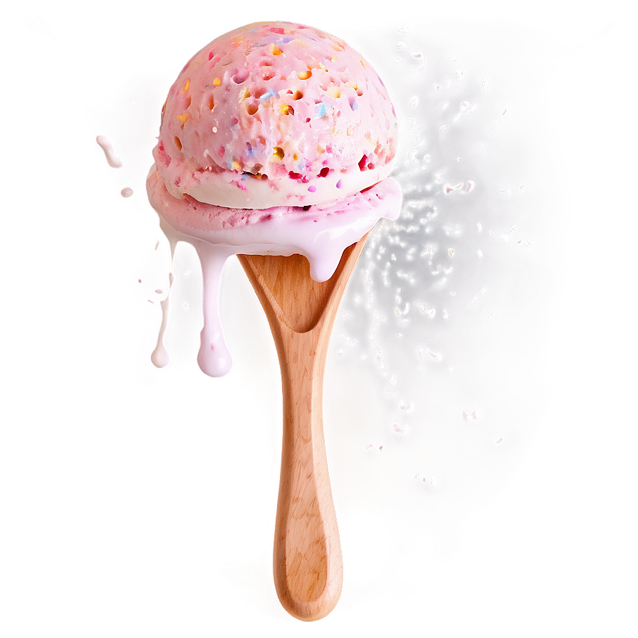 Ice Cream Scoop Splash Png Dvk51