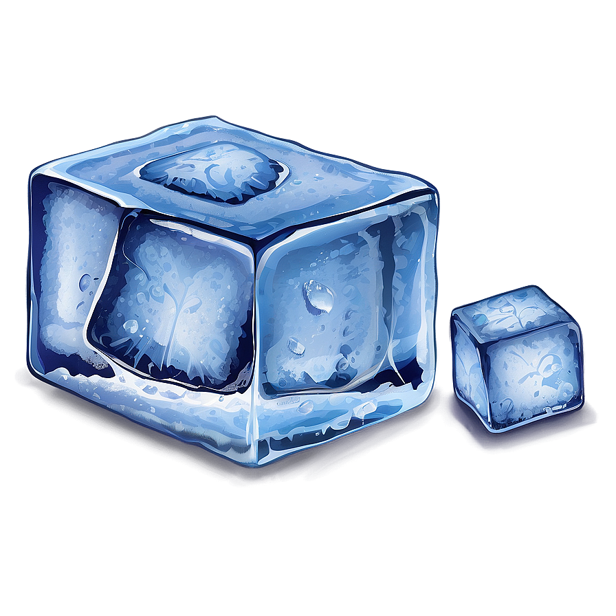 Ice Cube Art Png 15