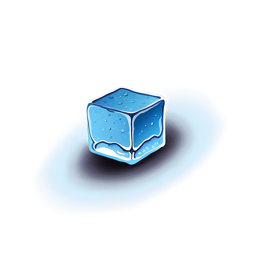 Ice Cube Concept Png Dea