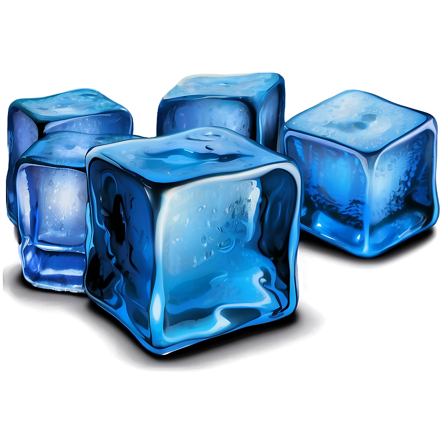 Ice Cube Design Png Vtx18