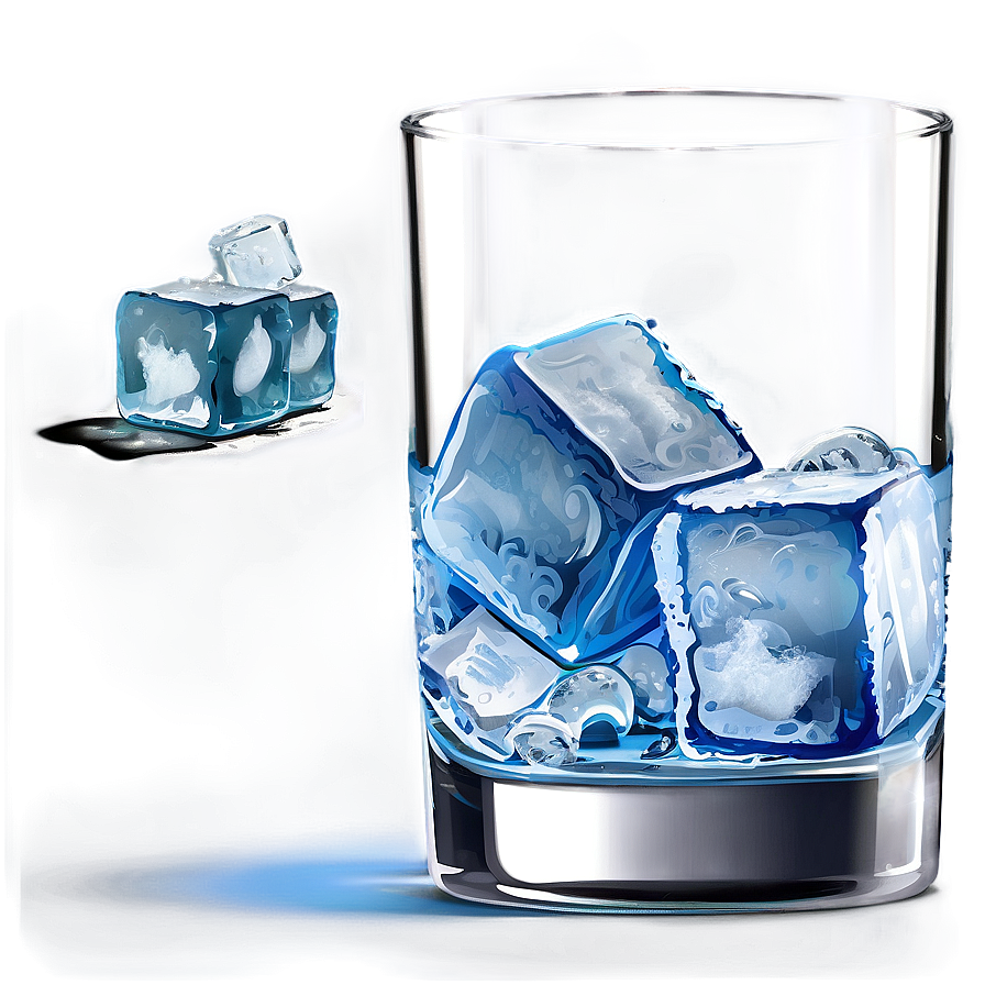 Ice Cube In Glass Png Ehx