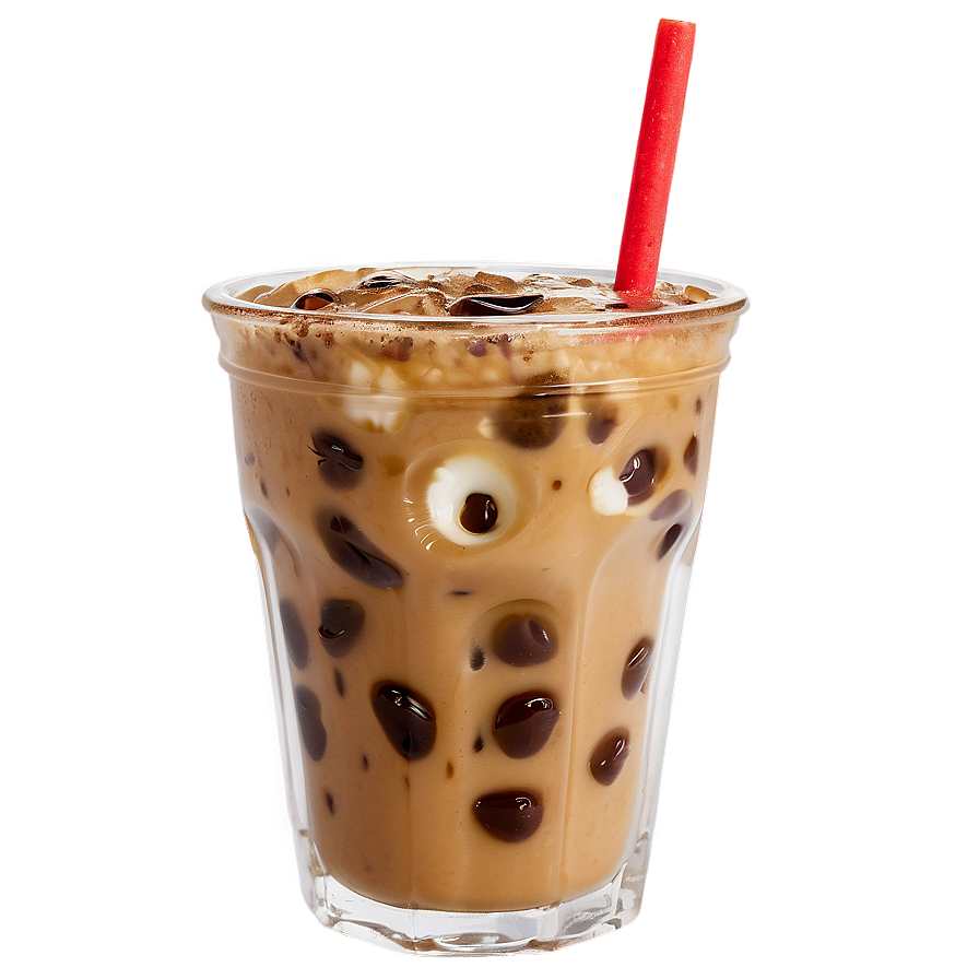 Iced Coffee With Milk Png Qjl