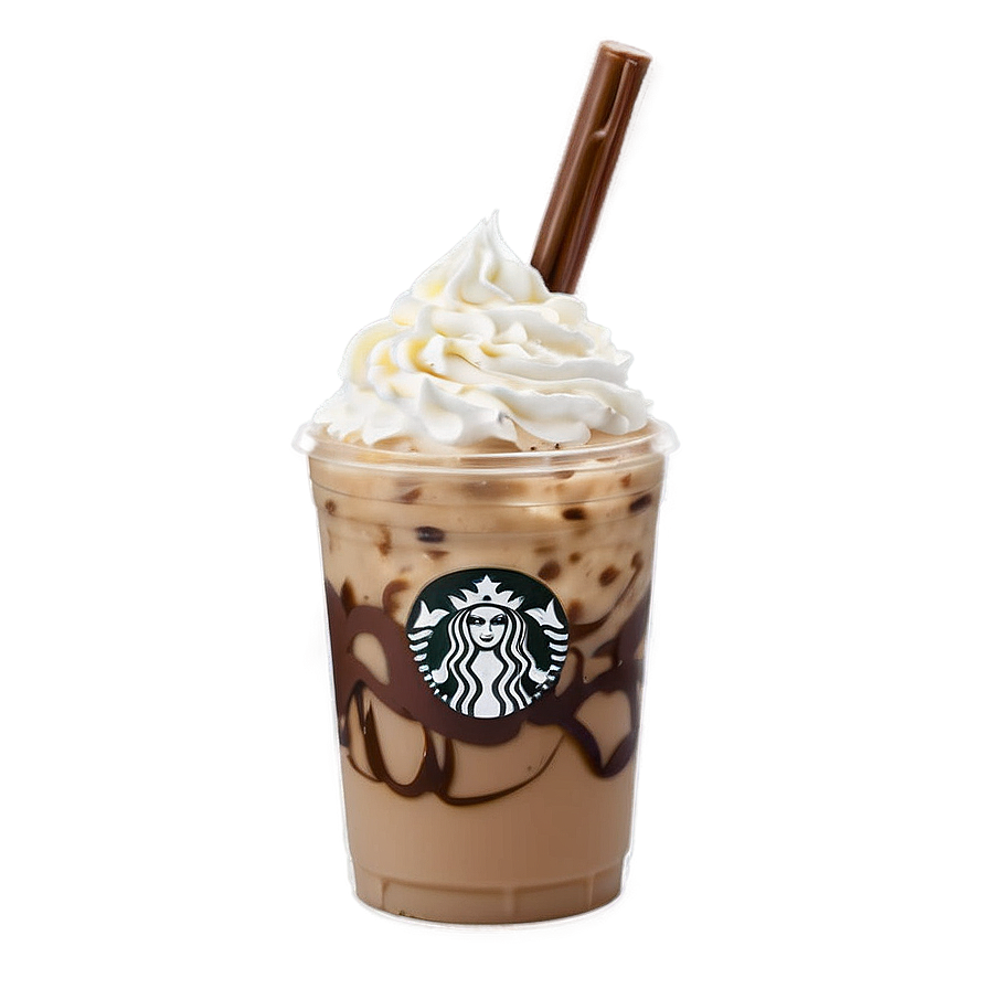 Iced Coffee With Whipped Cream Png 05252024