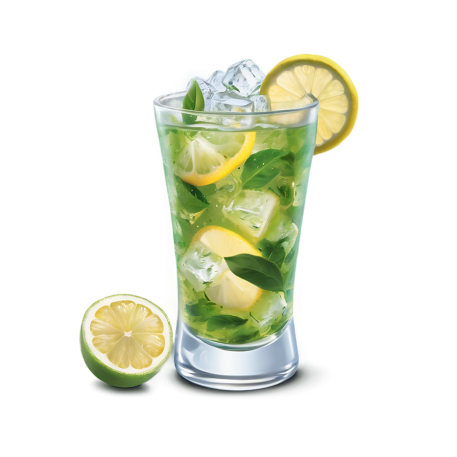 Iced Green Tea Lemonade Png Oxn