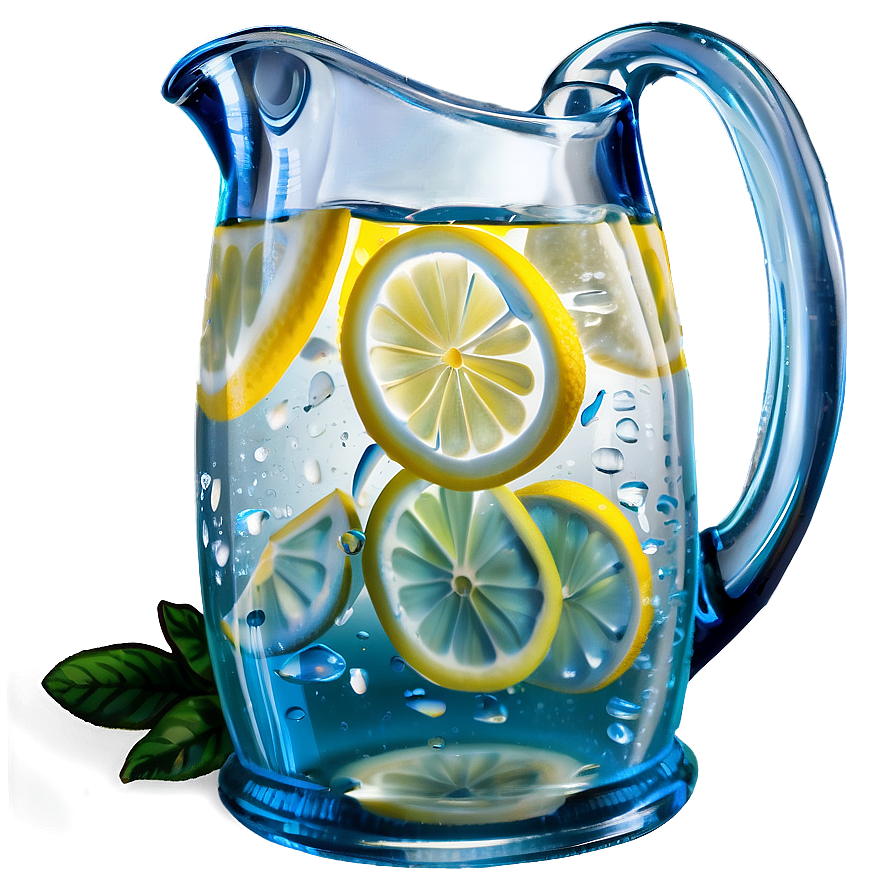 Iced Lemonade Pitcher Png 20