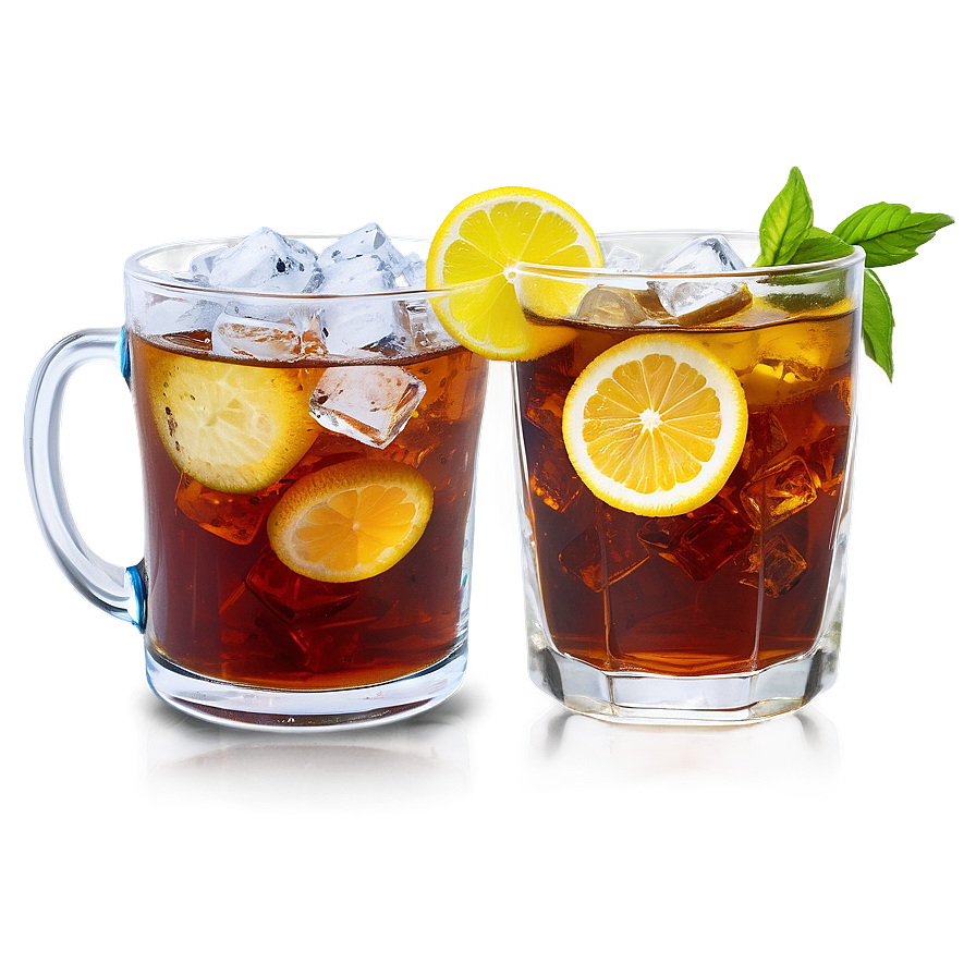 Iced Tea Glass Png Tco