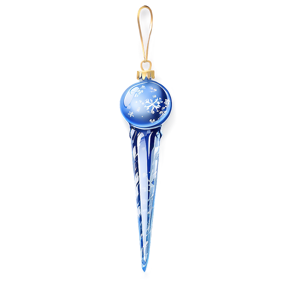 Icicle Christmas Ornaments Png Fre