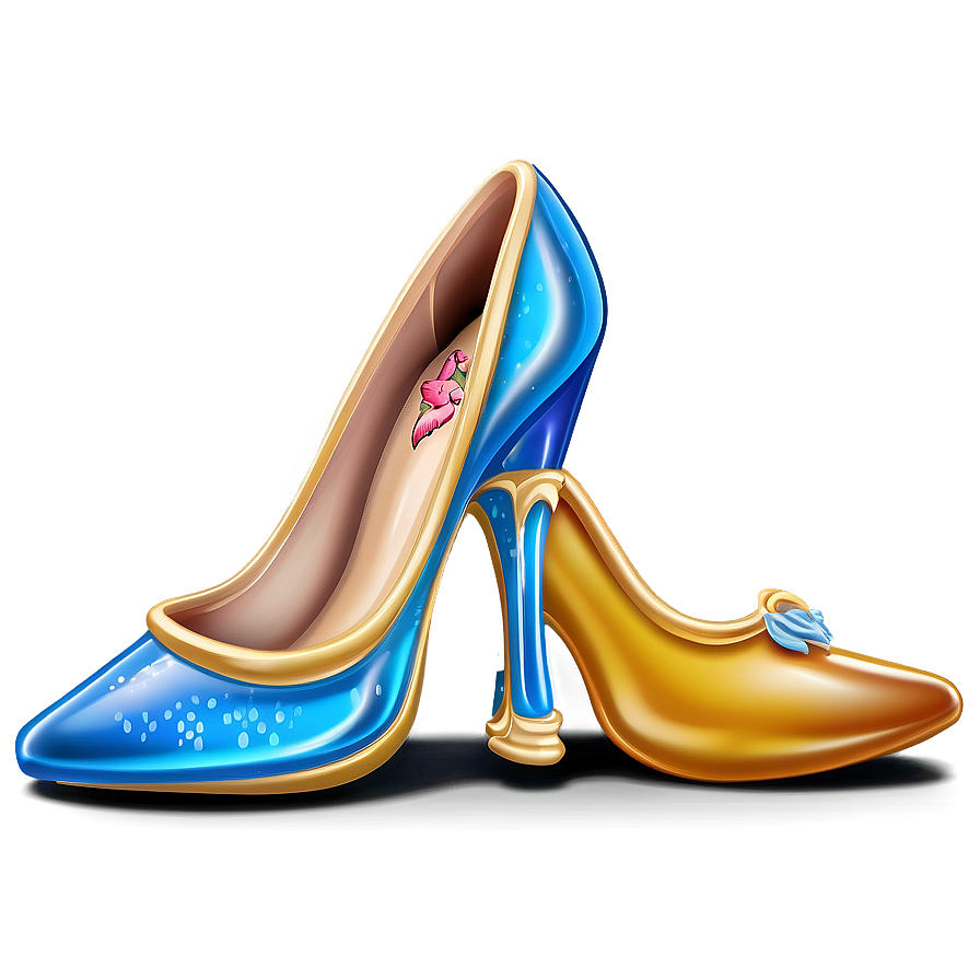 Iconic Cinderella Glass Shoe Png Ptb