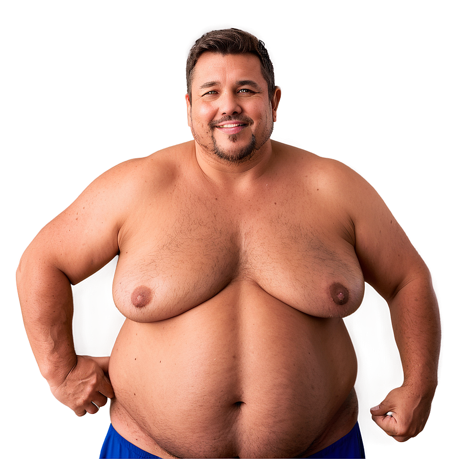 Iconic Dad Bod Pose Png 06282024