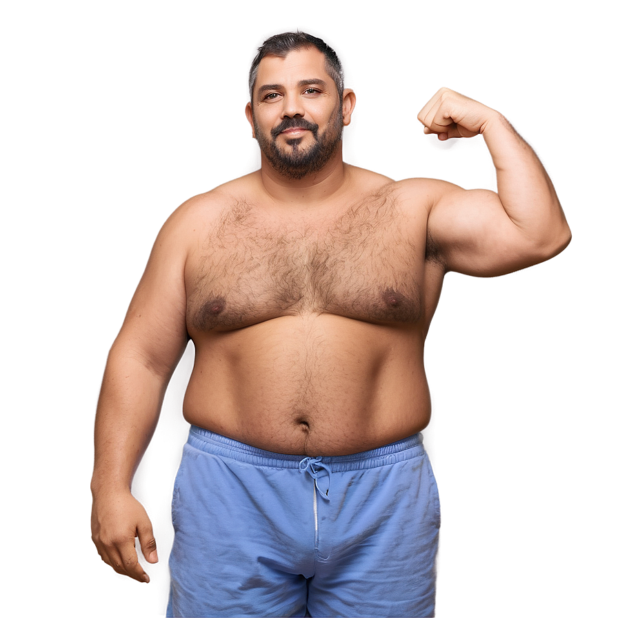 Iconic Dad Bod Pose Png 17