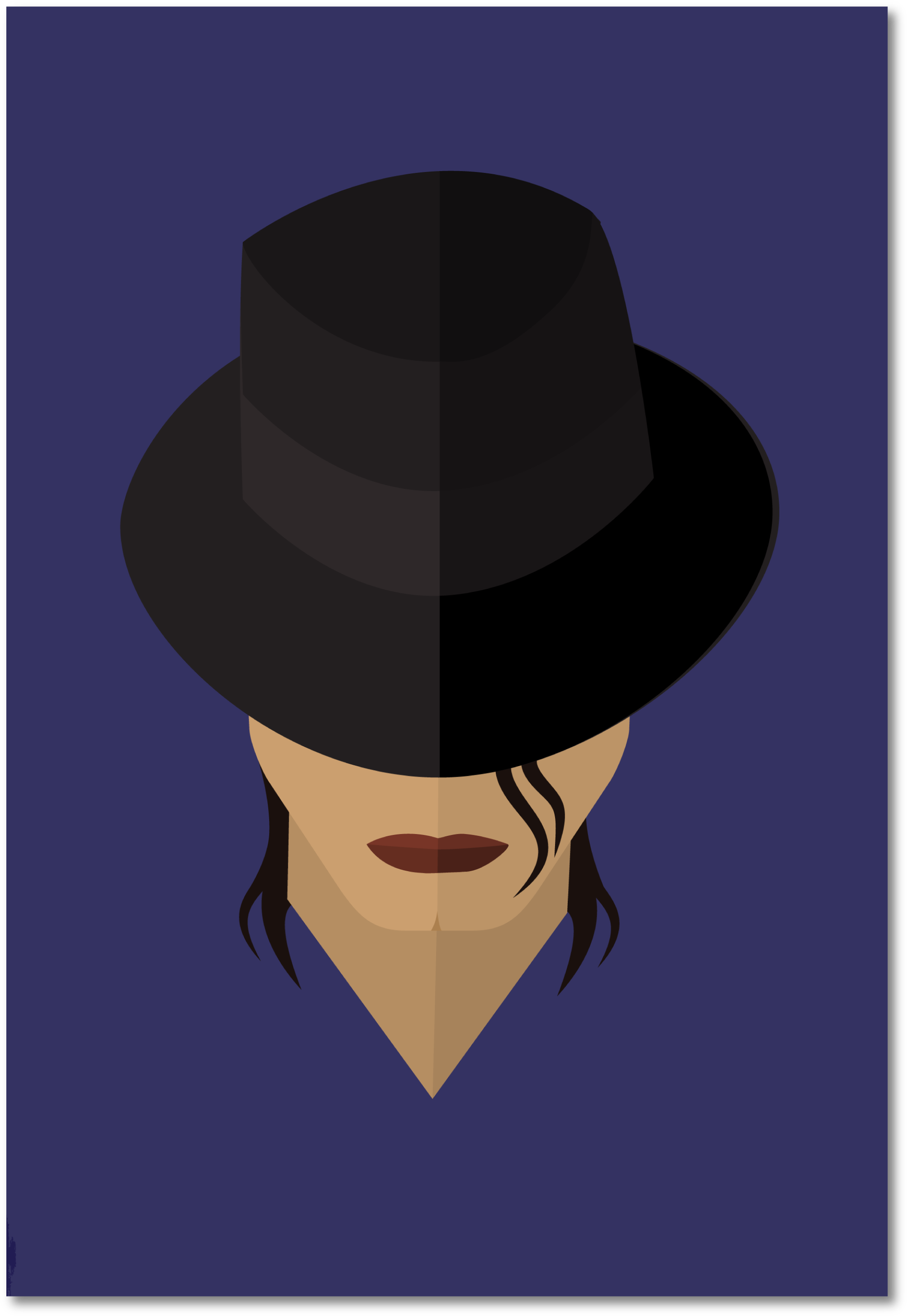 Iconic Fedora Hat Vector Illustration