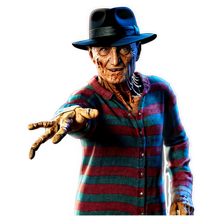 Iconic Freddy Krueger Png Dkp