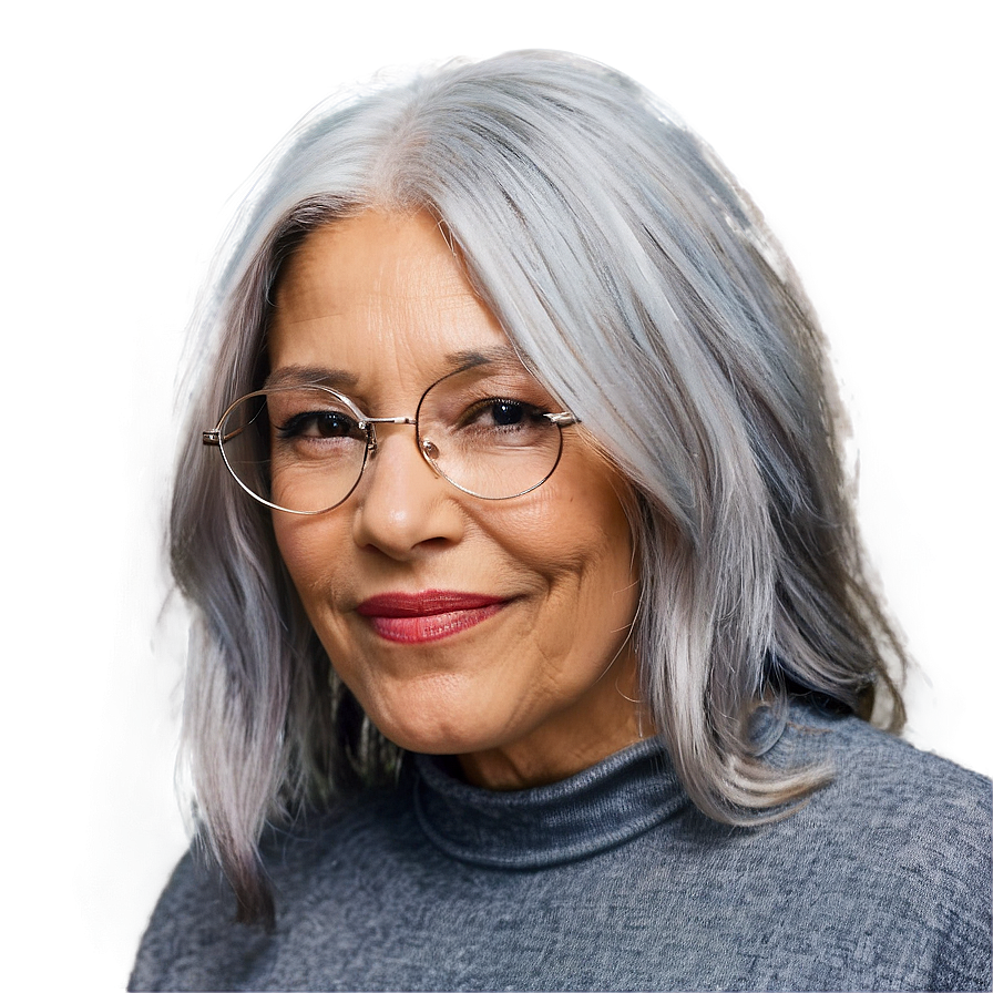 Iconic Grey Hair Looks Png Epa12