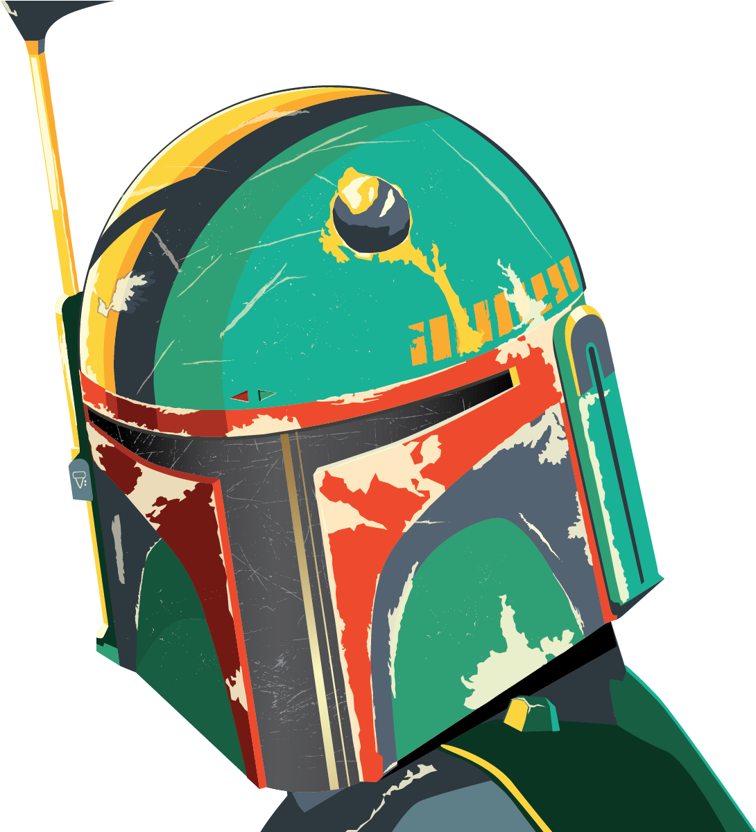 Iconic Helmet Graphic Art