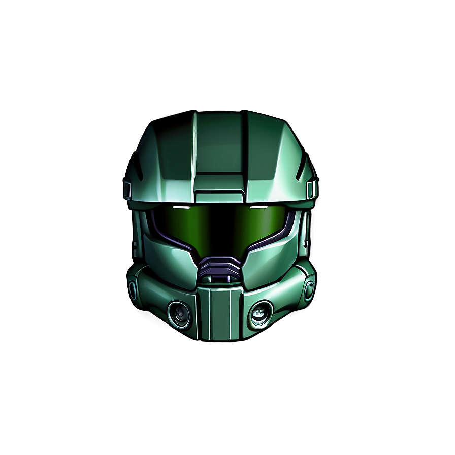 Iconic Master Chief Helmet Png 1