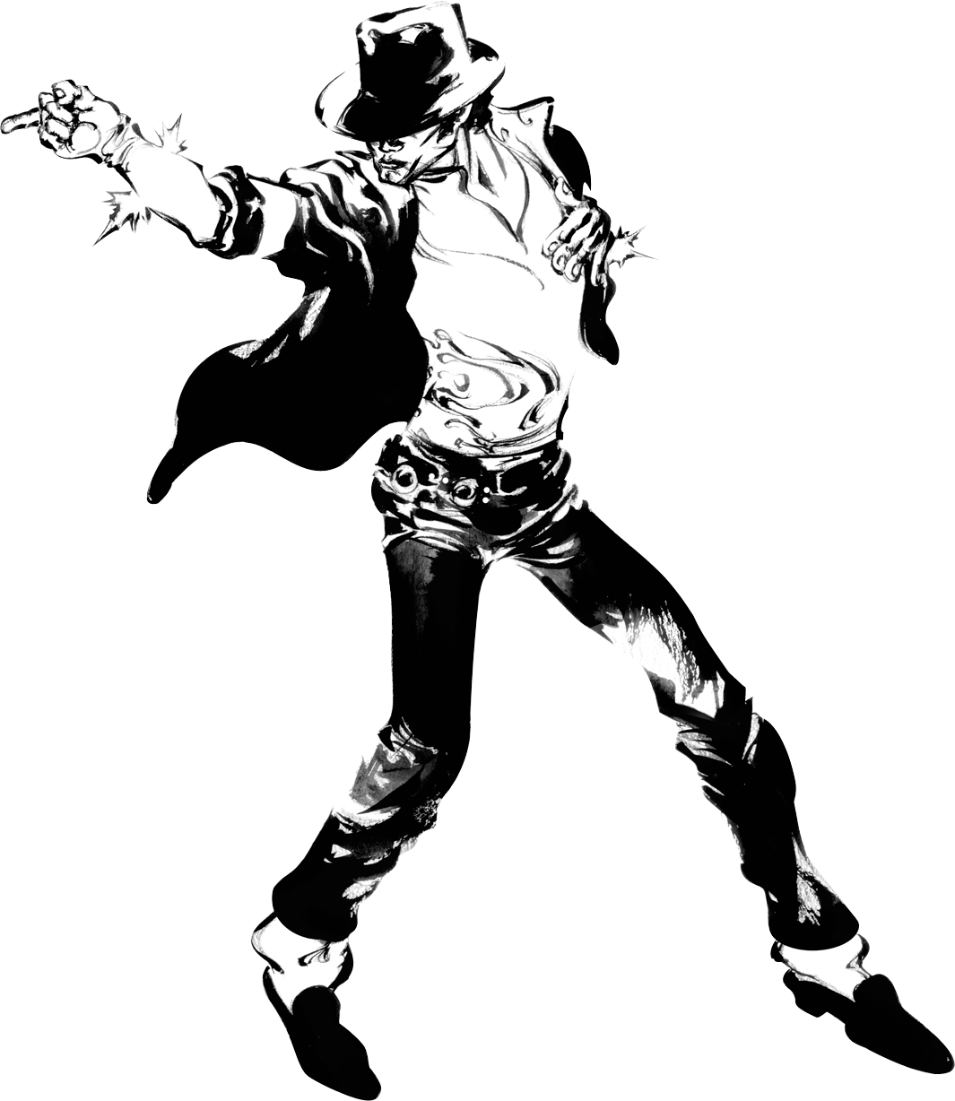 Iconic Michael Jackson Dance Pose