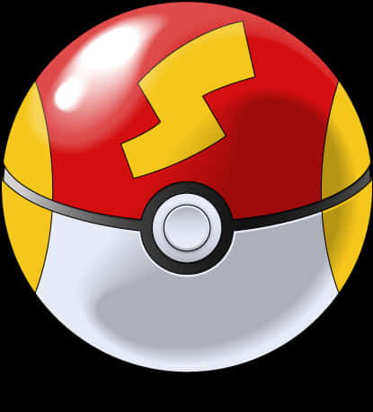 Iconic Pokeball Illustration