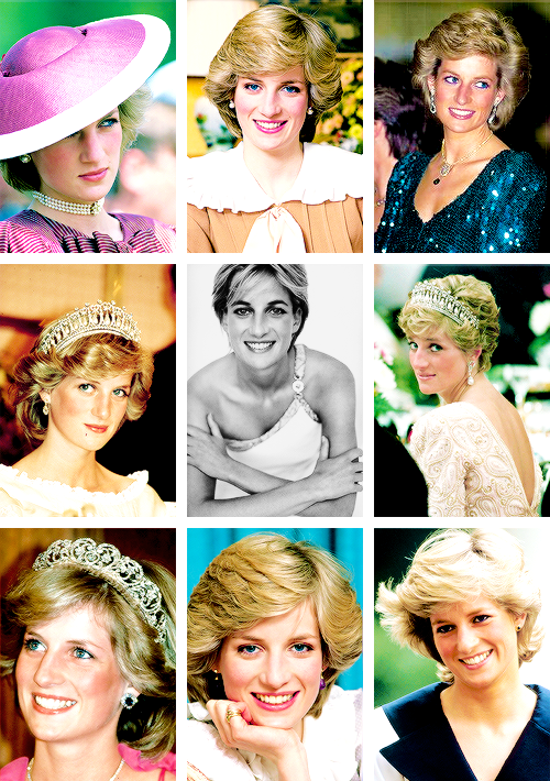 Iconic Princess Portraits Collage