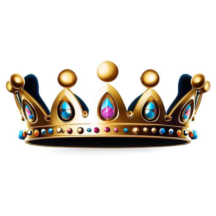 Iconic Queen Crown Design Png Wvo