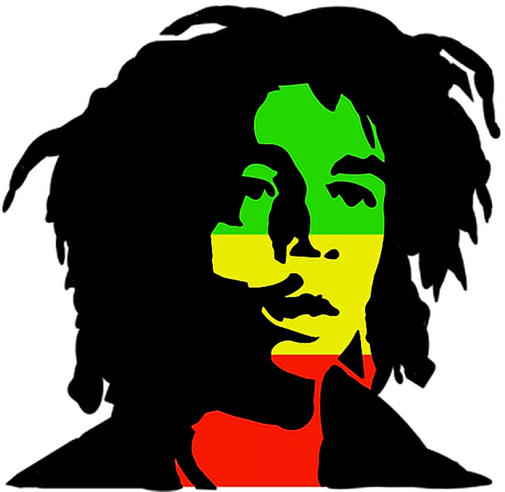 Iconic Reggae Legend Vector Portrait