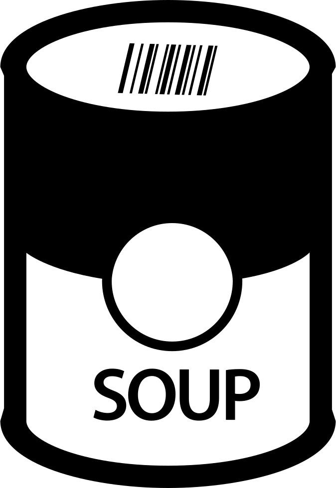 Iconic Soup Can Graphic