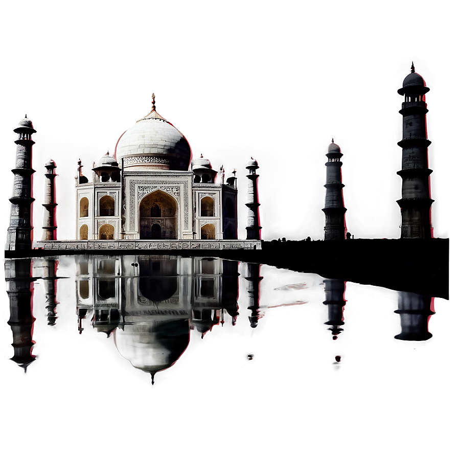 Iconic Taj Mahal Architecture Png 87