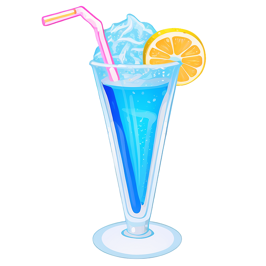 Icy Blue Slushie Png 76