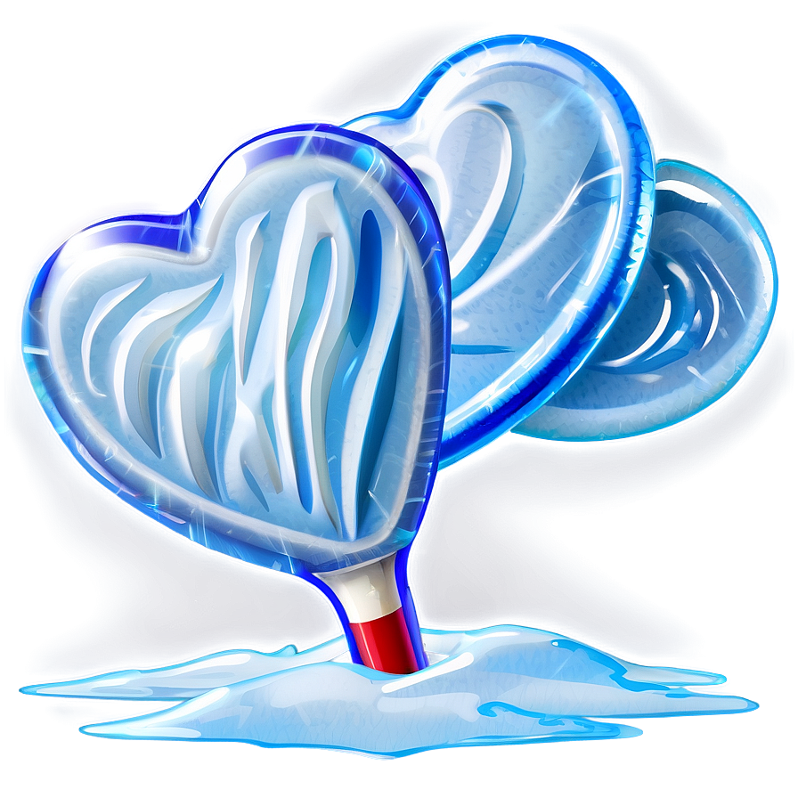 Icy Heart Lollipop Png Uma