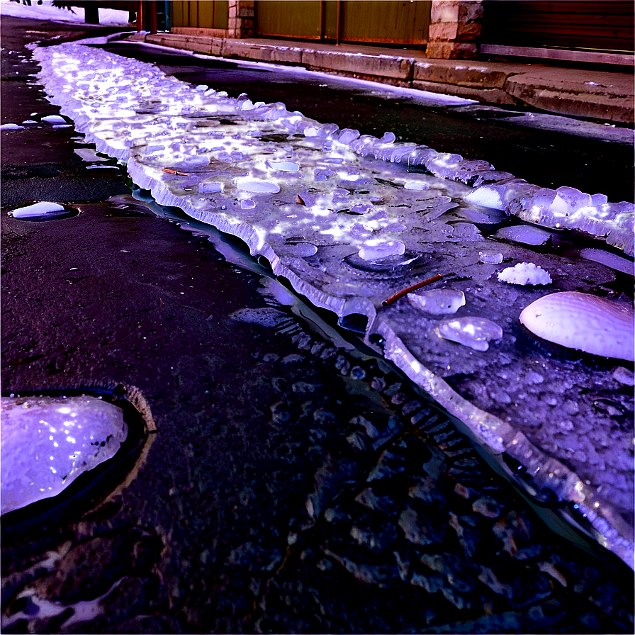 Icy Sidewalk Png Jjq50