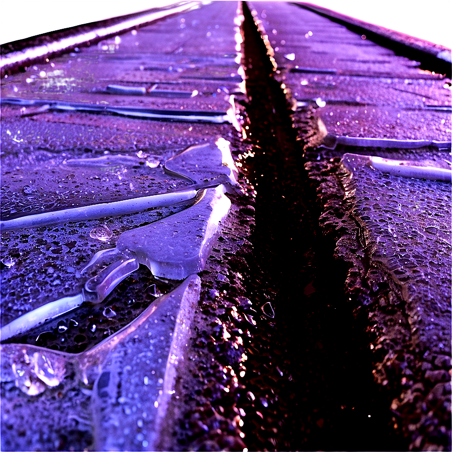 Icy Sidewalk Png Mst