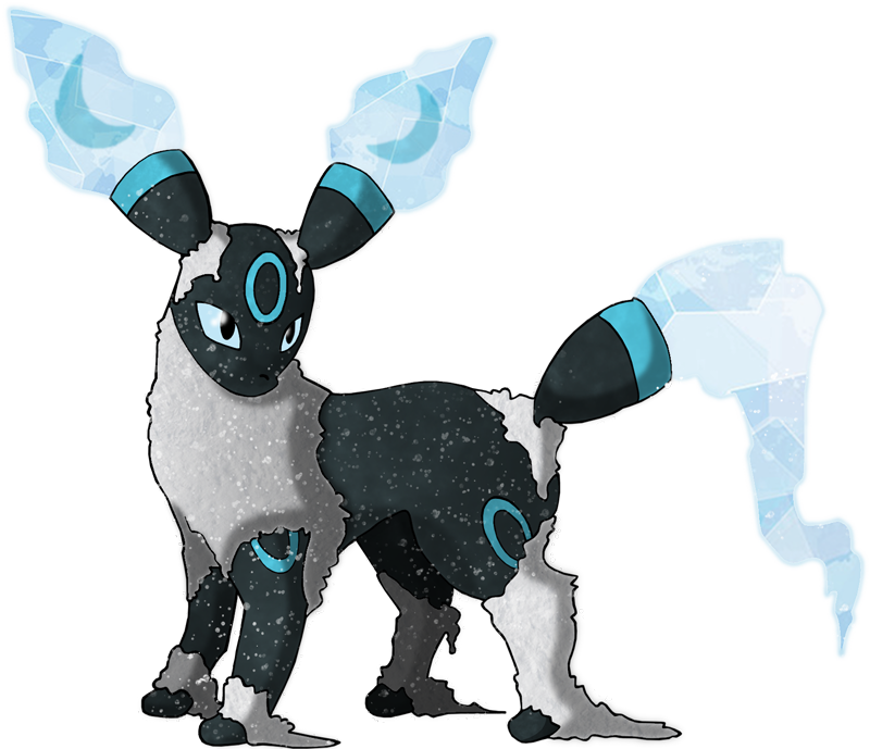 Icy Umbreon Pokemon Art