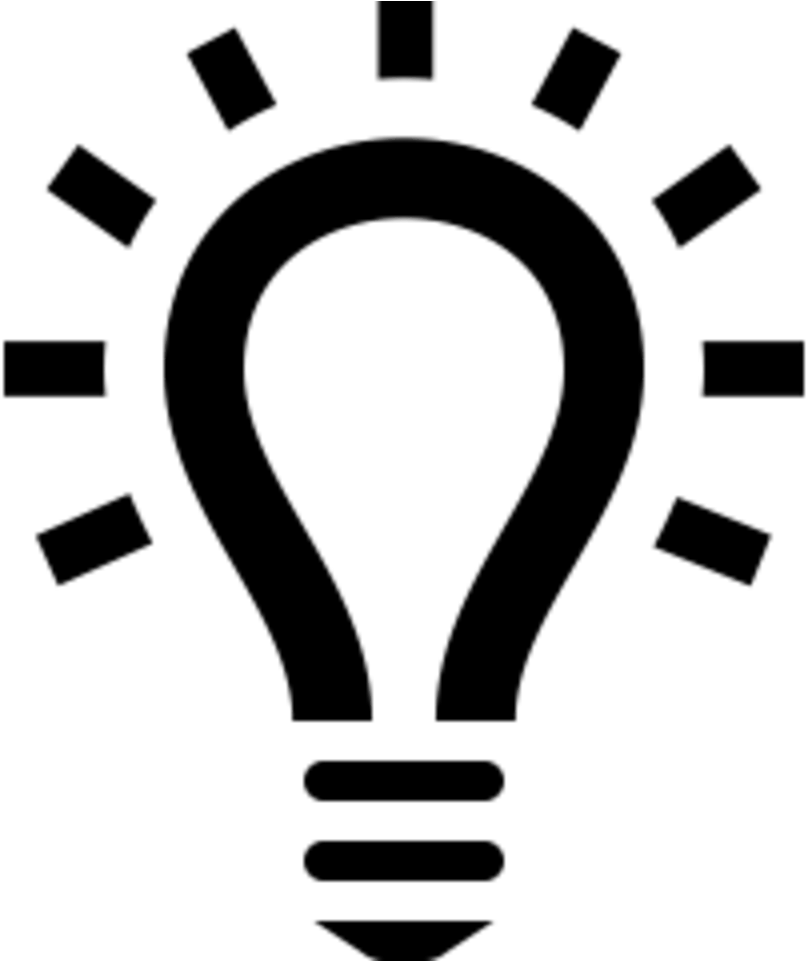 Idea Symbol Light Bulb Graphic