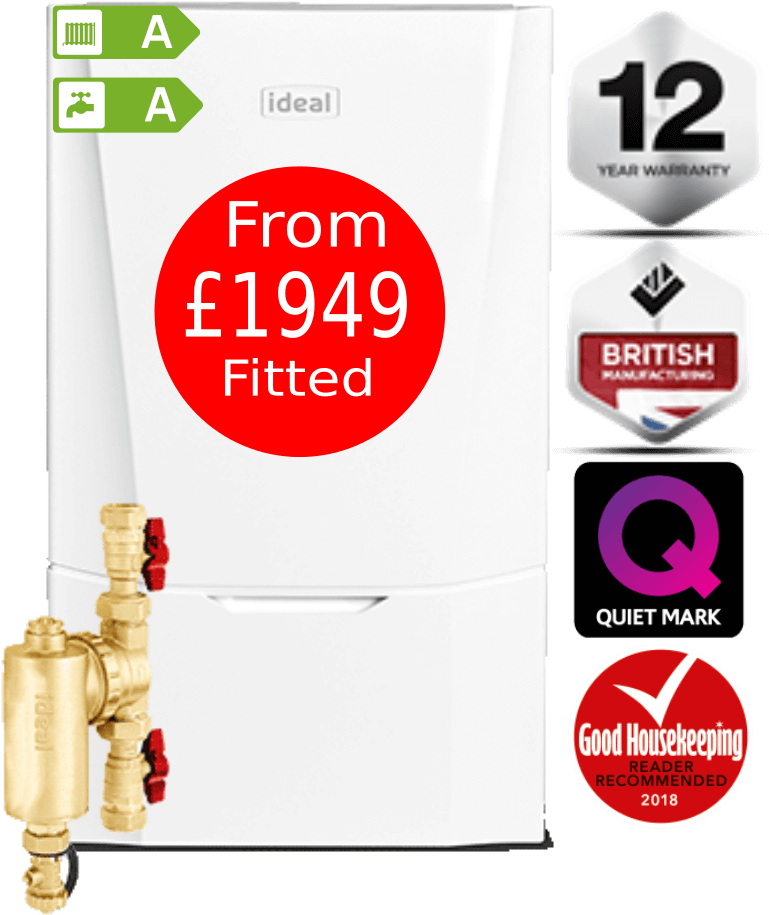 Ideal Boiler Advert£1949 Fitted