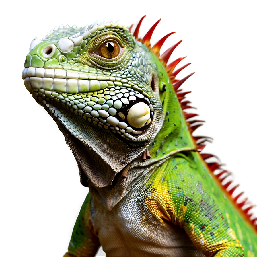 Iguana Front View Png 06112024