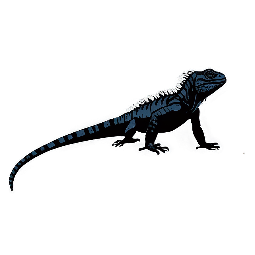 Iguana Silhouette Png Ltw97