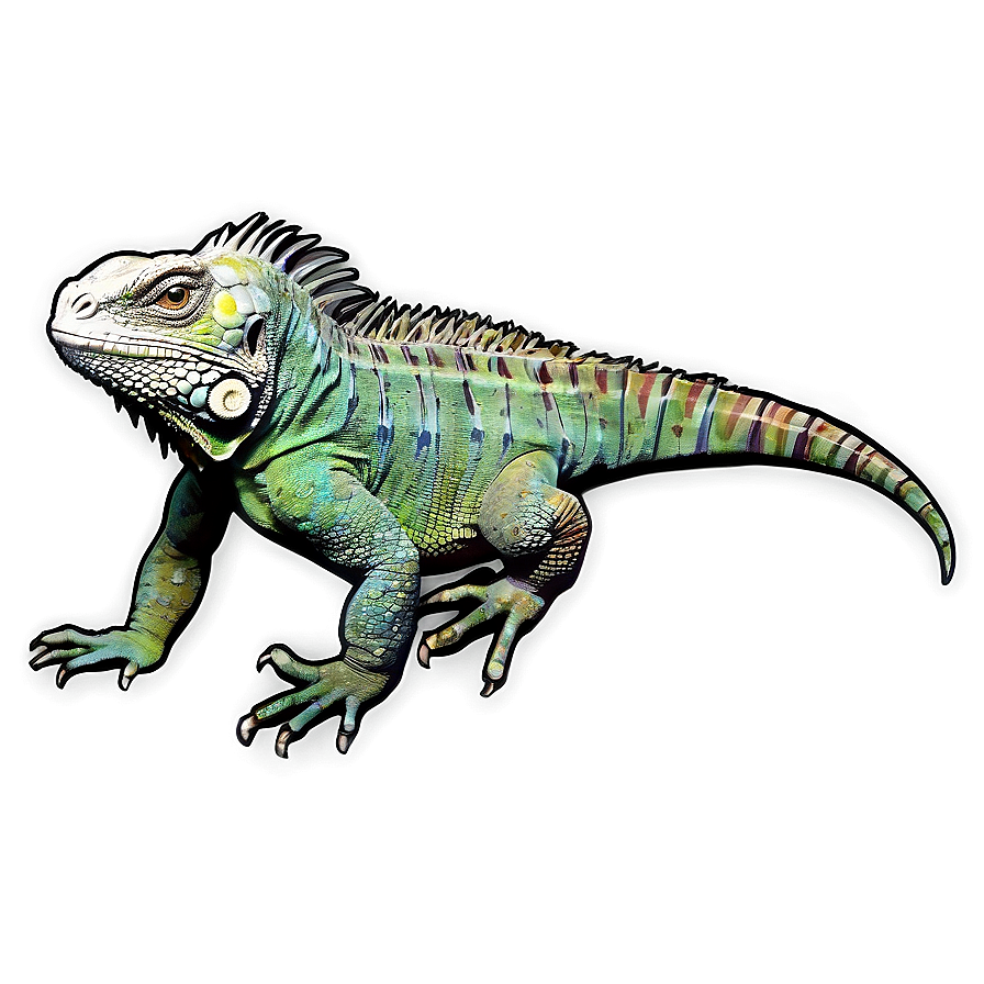 Iguana Sketch Png Ibd49