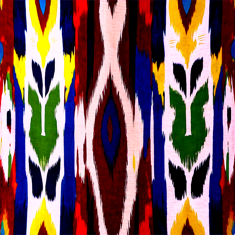 Ikat Print Png 06202024