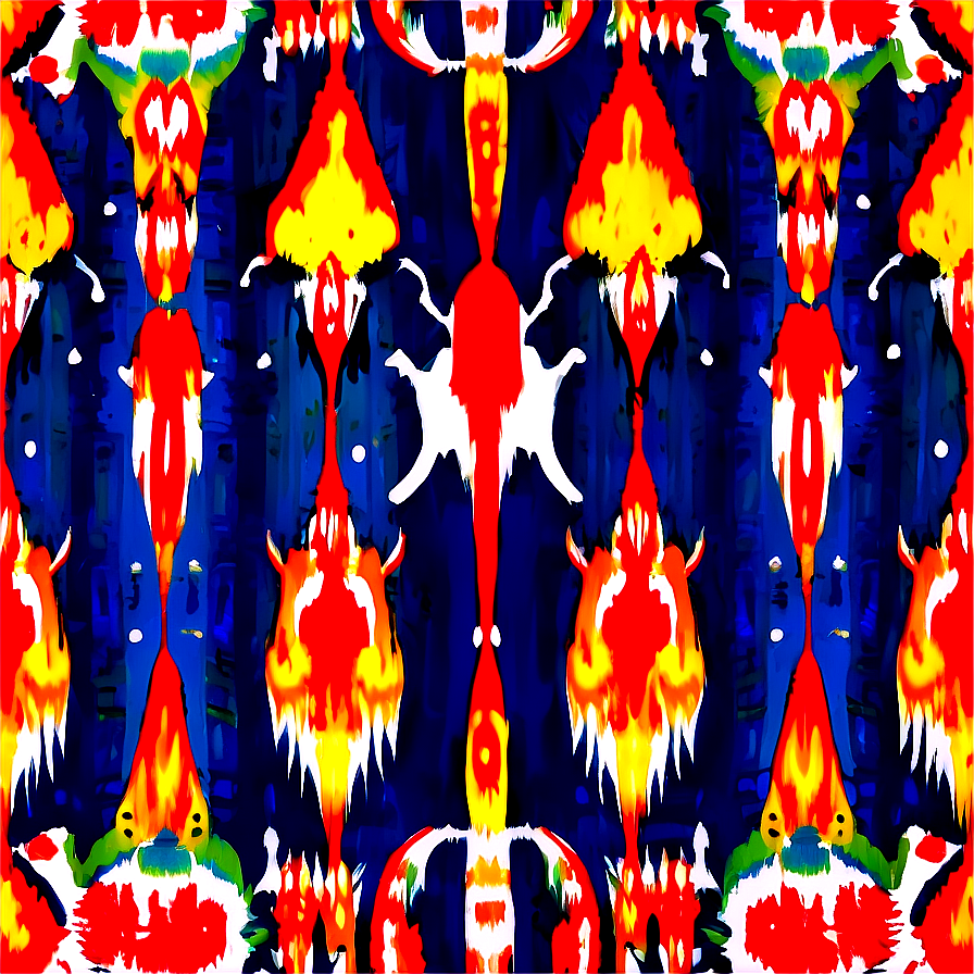 Ikat Seamless Pattern Png Npw48