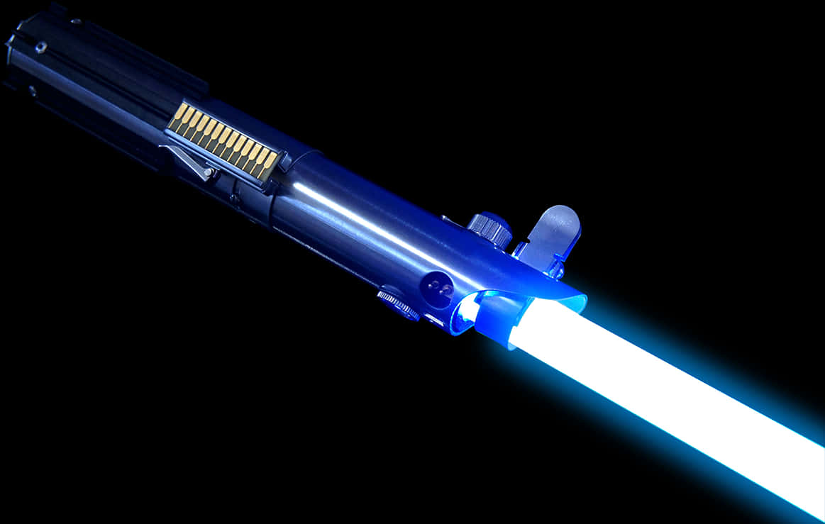 Illuminated Blue Lightsaber