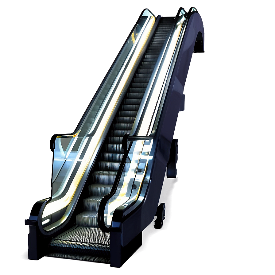 Illuminated Escalator By Night Png 06242024