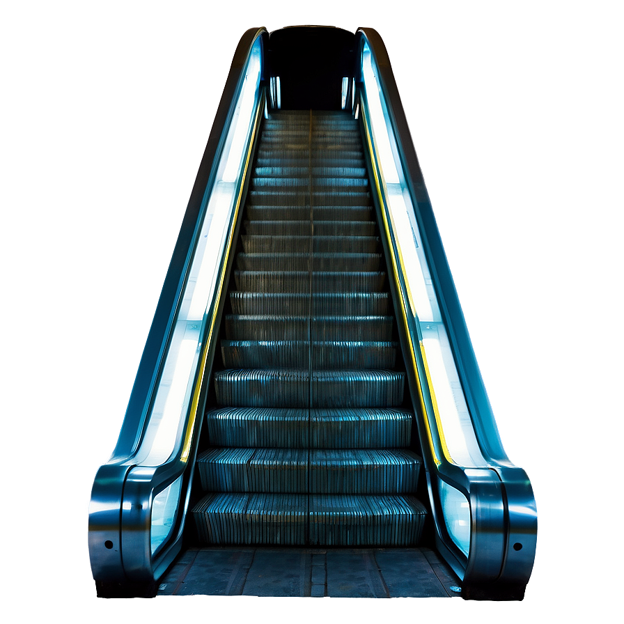 Illuminated Escalator By Night Png 53