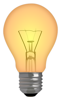 Illuminated Incandescent Bulb